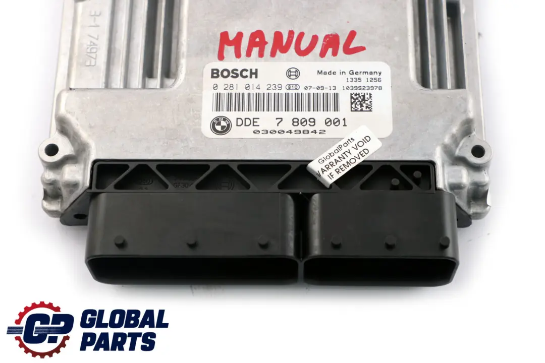 N47 Diesel ECU DDE Engine Control Unit to BMW 1 3 Series E81 E87N E90 E91 with Part number 7809001 BMW 1 3 Series E81 E87N E90 E91 N47 Diesel ECU DDE Engine Control Unit - SKU 7809001-2 - Part number 7809001