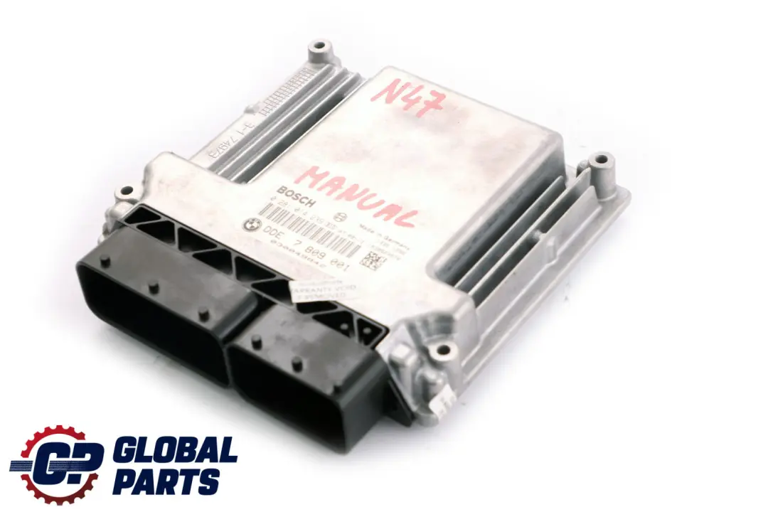 BMW 1 3 er E81 E87N E90 E91 N47 Diesel ECU DDE Grundsteuergerät Motorsteuerung - SKU 7809001-2 - Teilenummer 7809001