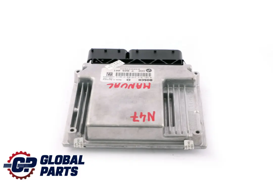 BMW 1 3 er E81 E87N E90 E91 N47 Diesel ECU DDE Grundsteuergerät Motorsteuerung - SKU 7809001-2 - Teilenummer 7809001