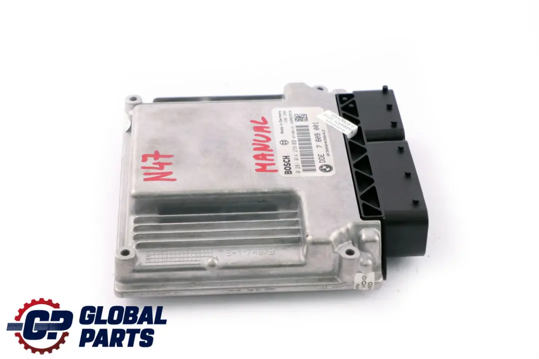 BMW 1 3 er E81 E87N E90 E91 N47 Diesel ECU DDE Grundsteuergerät Motorsteuerung - SKU 7809001-2 - Teilenummer 7809001