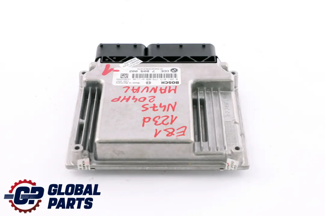 N47S 123d Engine Control Unit DDE Manual BMW E81 E82 E87 LCI - SKU 7809002-1 - Part number 7809002