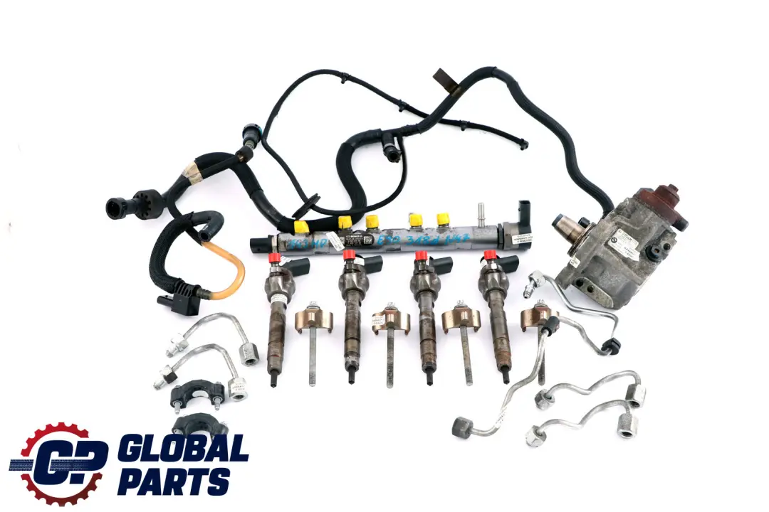 BMW 1 3 Series E81 E87 LCI E90 Set Fuel Injection System Diesel N47 118d 318d - SKU 7809127 - Part number 13537809127