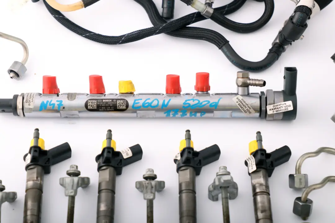 N47 177HP Set Einspritzanlage Injektor Pumpe für BMW E60 E61 LCI 520d Diesel mit Teilenummer 7809129 BMW E60 E61 LCI 520d Diesel N47 177HP Set Einspritzanlage Injektor Pumpe - SKU 7809129 - Teilenummer 7809129