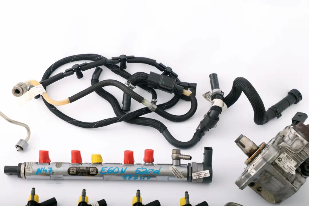 BMW E60 E61 LCI 520d Diesel N47 177HP Kit Systeme D'Injection Injecteur Pompe - SKU 7809129 - Numéro de pièce 7809129