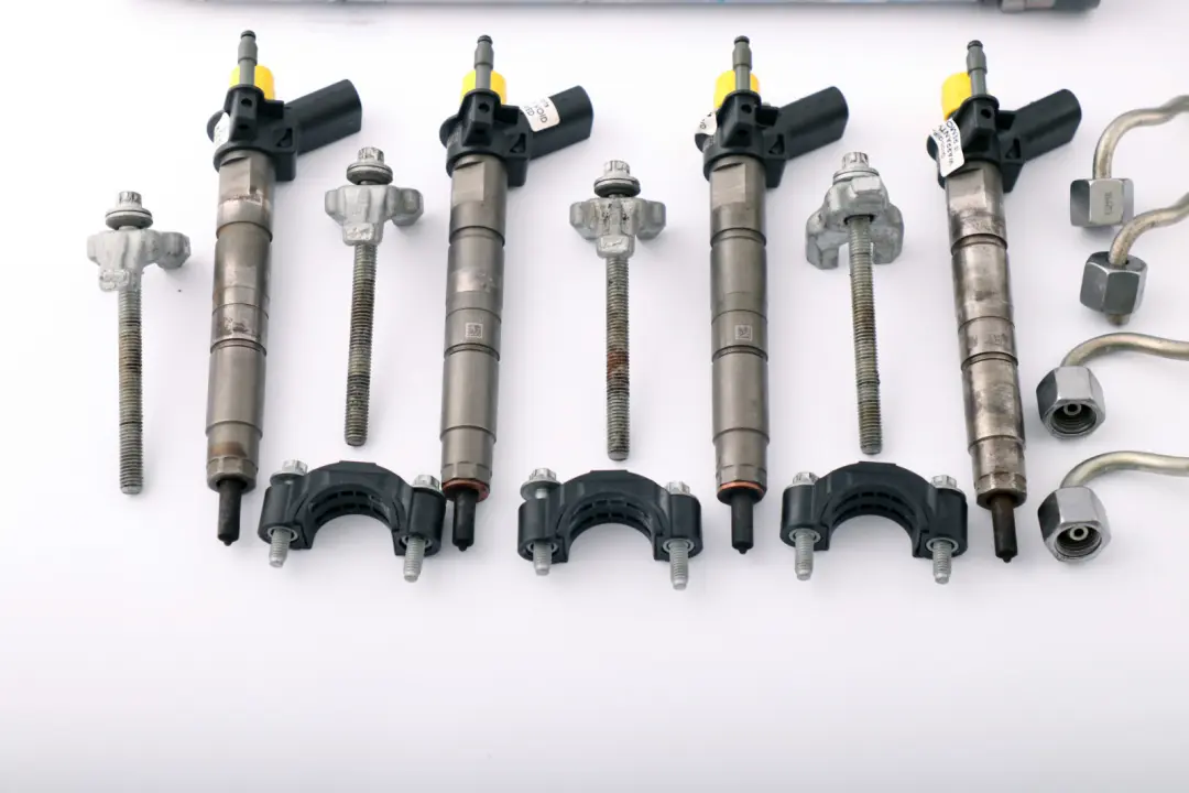 BMW E60 E61 LCI 520d Diesel N47 177HP Set Sistema di Iniezione Iniettore Pompa - SKU 7809129 - Numero di parte 7809129