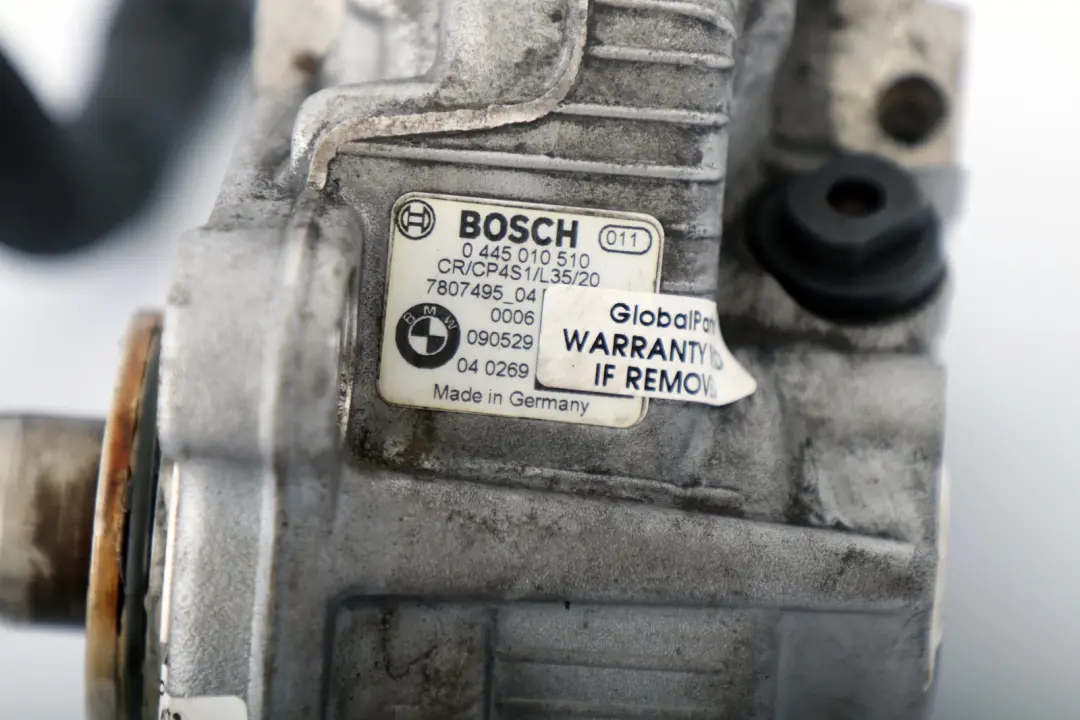BMW E60 E61 LCI 520d Diesel N47 177HP Set Sistema di Iniezione Iniettore Pompa - SKU 7809129 - Numero di parte 7809129