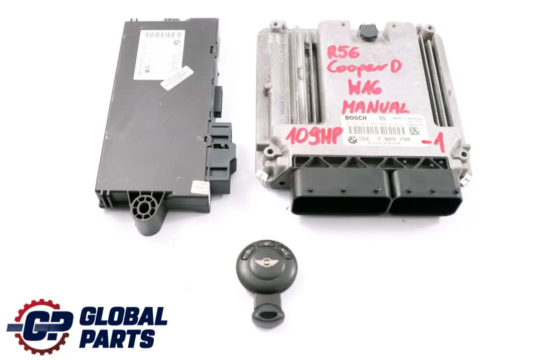 109HP ECU Kit DDE CAS3 + Key Manual to Mini Cooper D R55 R56 Diesel W16 1.6 with Part number 7809794 Mini Cooper D R55 R56 Diesel W16 1.6 109HP ECU Kit DDE CAS3 + Key Manual - SKU 7809794-1 - Part number 7809794