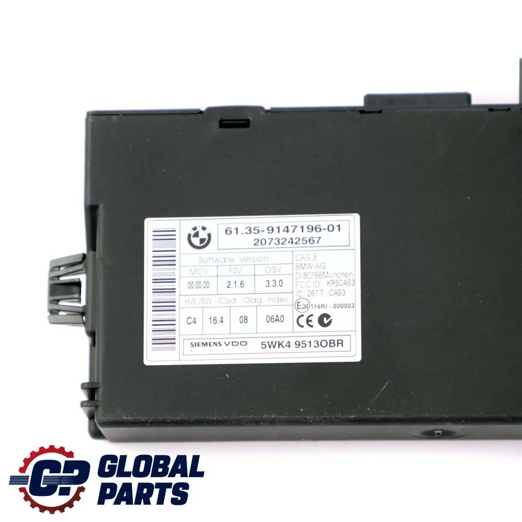 109HP ECU Kit DDE CAS3 + Key Automatic to Mini Cooper D R55 R56 Diesel W16 with Part number 7809794 Mini Cooper D R55 R56 Diesel W16 109HP ECU Kit DDE CAS3 + Key Automatic - SKU 7809794 - Part number 7809794