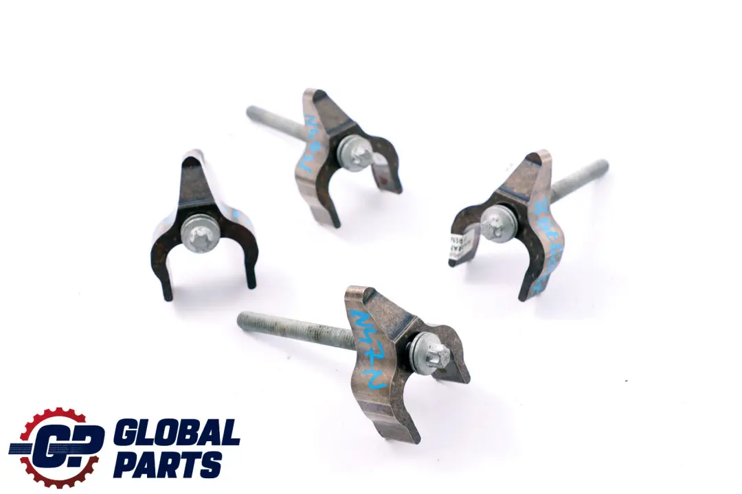 BMW 1 3 5 Series E81 E90 F10 F20 F30 N47 Clamping Jaw Fuel Injector Set of 4 - SKU 7809798 - Part number 7809798