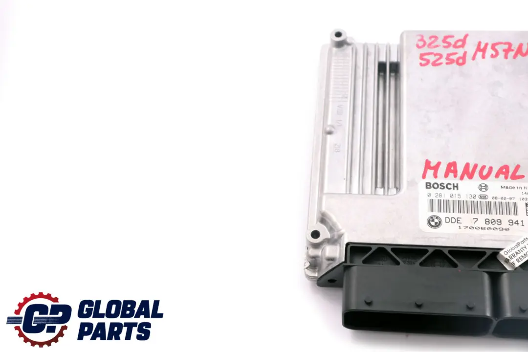 M57N2 325d 525d Steuergerät Motor DDE Schaltgetriebe für BMW E60 LCI E90 mit Teilenummer 7809941 BMW E60 LCI E90 M57N2 325d 525d Steuergerät Motor DDE Schaltgetriebe - SKU 7809941 - Teilenummer 7809941