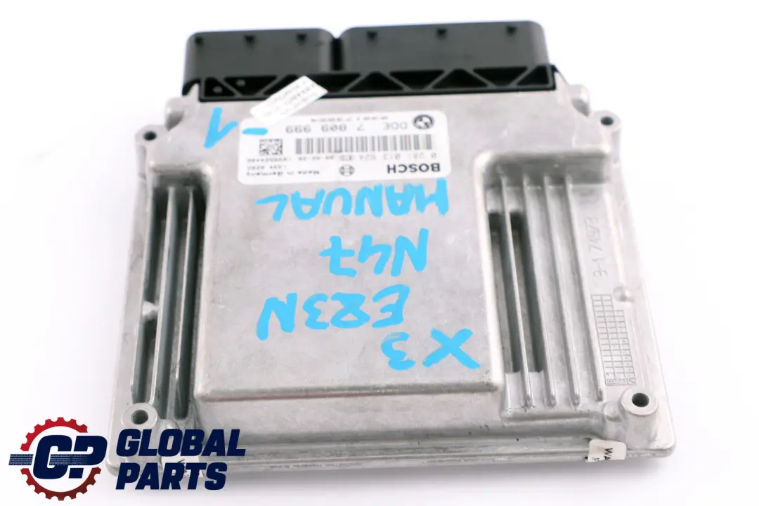 BMW X3 Series E83 LCI 1.8d 2.0d N47 Engine DDE ECU Control Unit Manual - SKU 7809999-1 - Part number 7809999