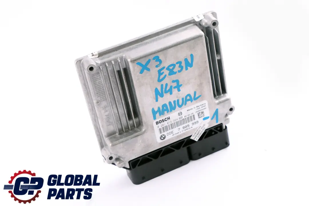 BMW X3 Series E83 LCI 1.8d 2.0d N47 Engine DDE ECU Control Unit Manual - SKU 7809999-1 - Part number 7809999