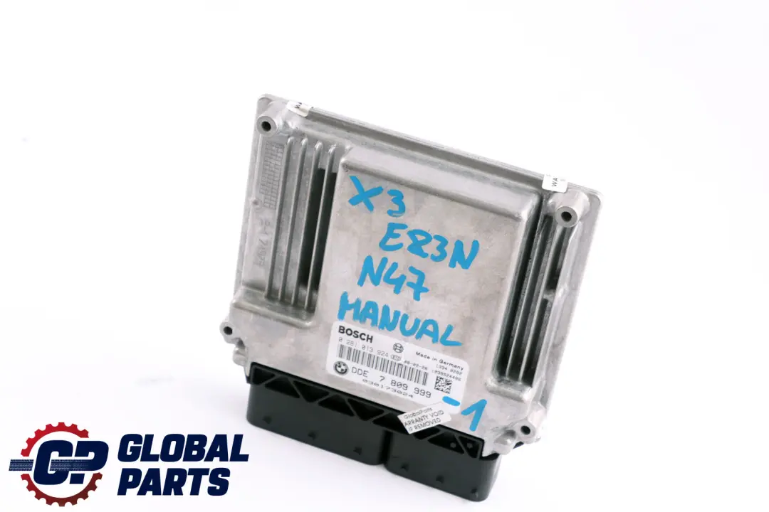 BMW X3 er E83 LCI 1.8d 2.0d N47 Motor Steuergerät DDE Schaltgetriebe - SKU 7809999-1 - Teilenummer 7809999