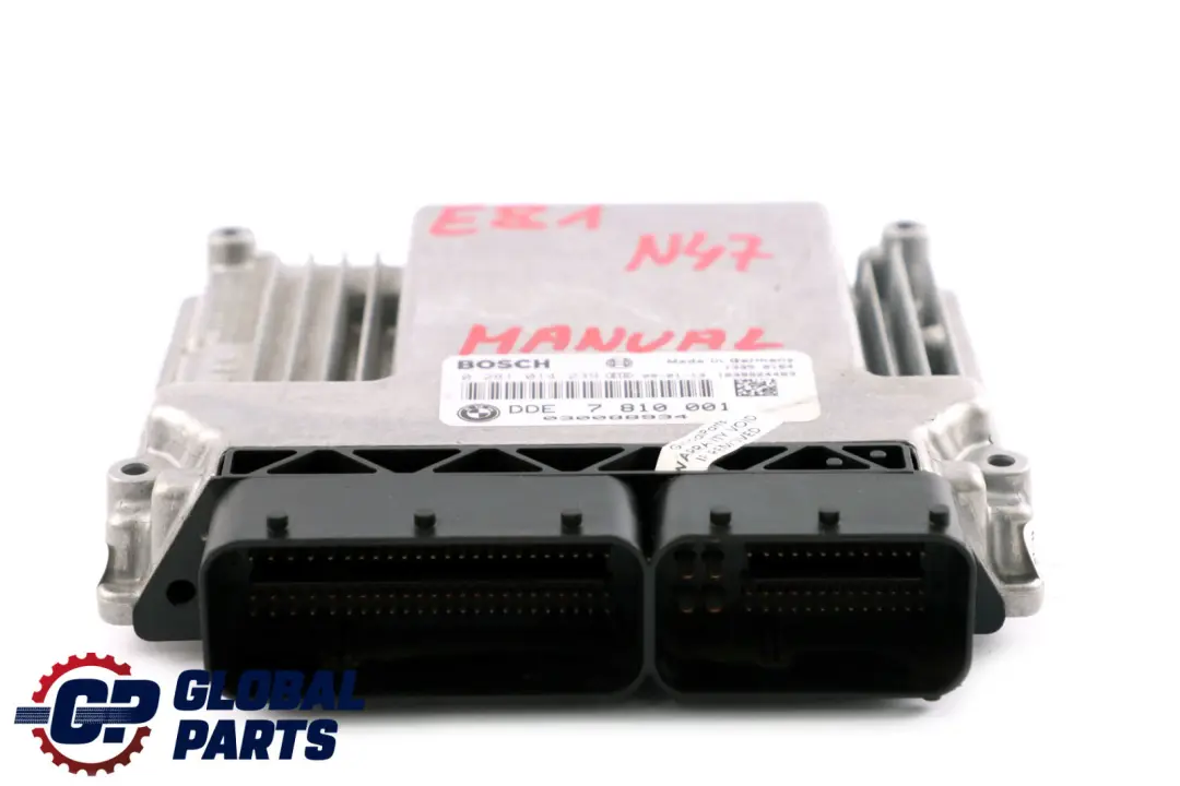 N47 Diesel Engine DDE ECU Control Unit to BMW 1 3 Series E81 E87 LCI E90 with Part number 7810001 BMW 1 3 Series E81 E87 LCI E90 N47 Diesel Engine DDE ECU Control Unit - SKU 7810001 - Part number 7810001