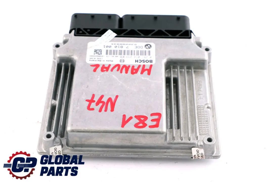 N47 Diesel Engine DDE ECU Control Unit to BMW 1 3 Series E81 E87 LCI E90 with Part number 7810001 BMW 1 3 Series E81 E87 LCI E90 N47 Diesel Engine DDE ECU Control Unit - SKU 7810001 - Part number 7810001