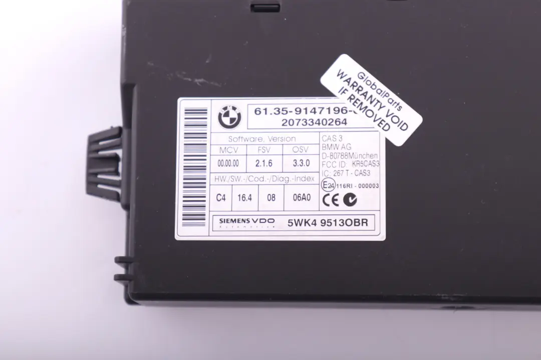 BMW 1 Series E81 E82 E87 LCI E88 N47S 123d ECU Kit DDE CAS 3 Key Manual - SKU 7810002-1 - Part number 7810002