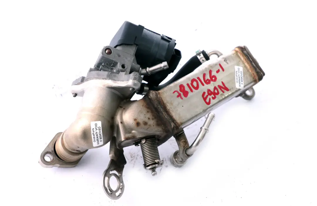 BMW E81 E87 E90 E91 LCI N47 Collettore Scarico Valvola EGR Raffreddatore - SKU 7810166-1 - Numero di parte 7810166