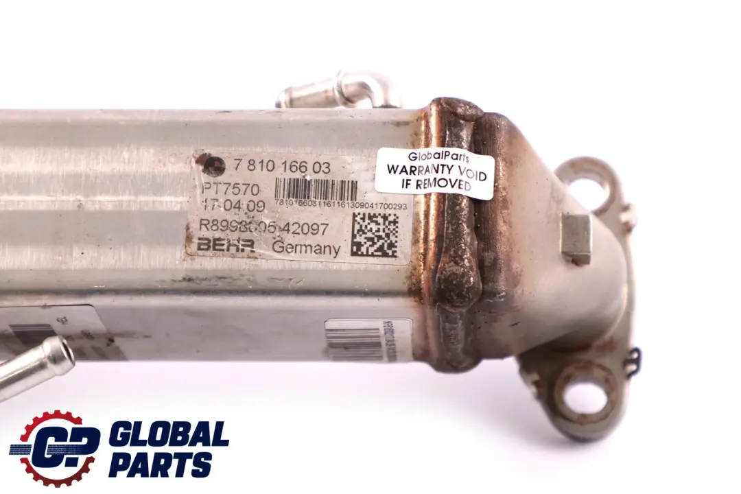 BMW E81 E87 E90 E91 LCI N47 Collettore Di Scarico EGR Raffreddatore Gas - SKU 7810166 - Numero di parte 7810166