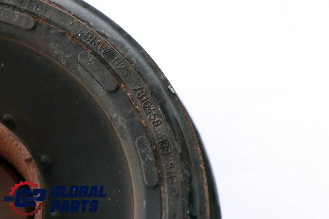 BMW E81 E87 LCI 123d N47S Amortiguador de vibraciones Polea del cigüeñal - SKU 7810458 - Número de pieza 7810458