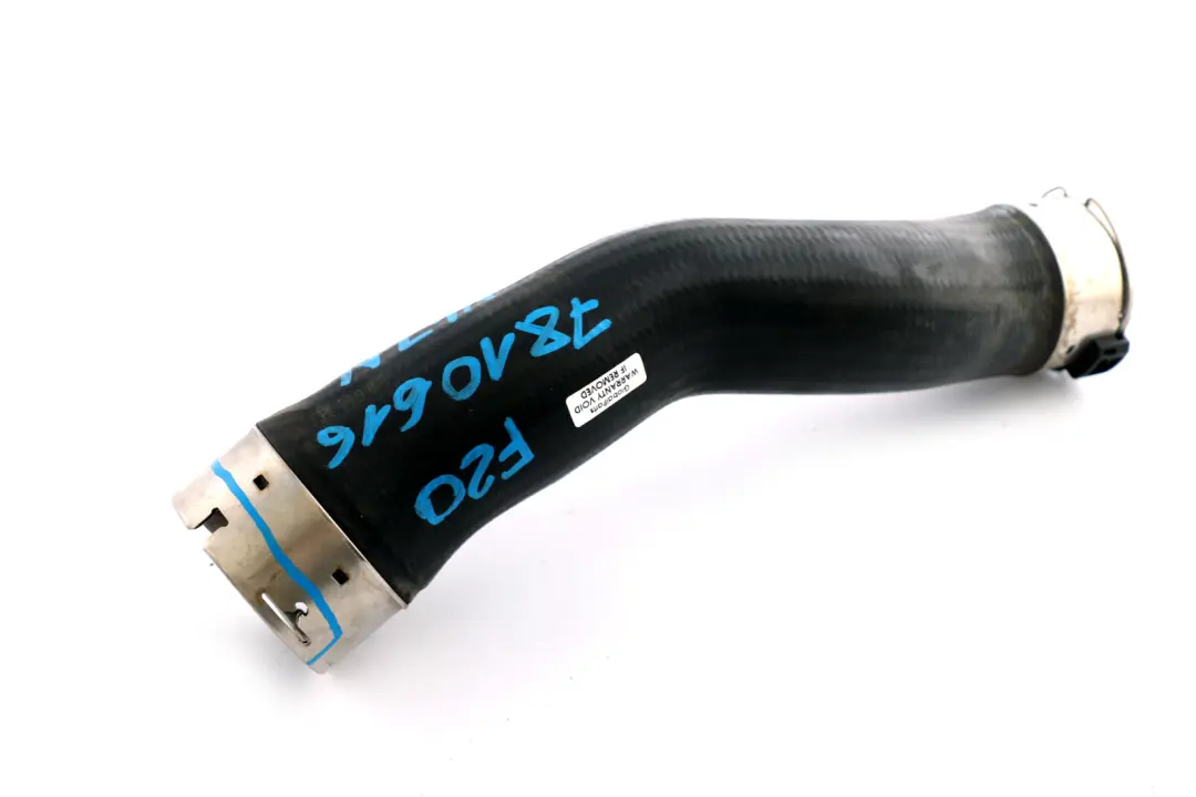 BMW 1 3 Series F20 F30 N47N Turbo Hose Intake Manifold Charge Air Line - SKU 7810616 - Part number 7810616
