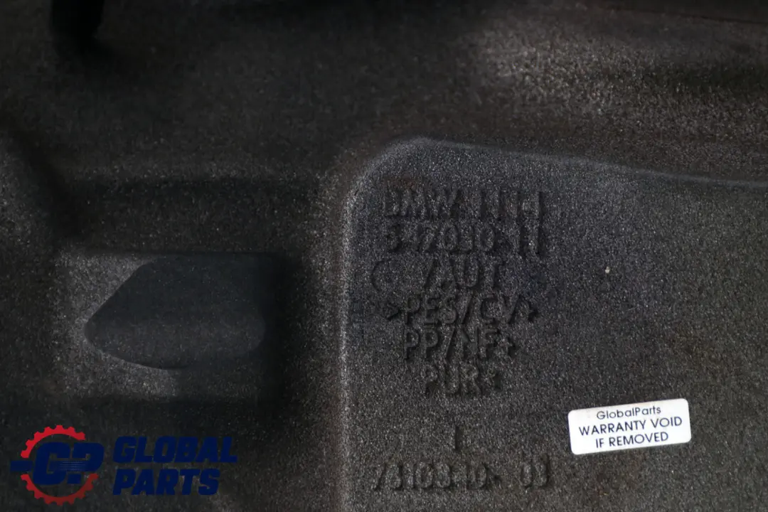 BMW F10 F11 Wygłuszenie Osłona Silnika Tył Tylna - SKU 7810840 - Numer Części 7810840