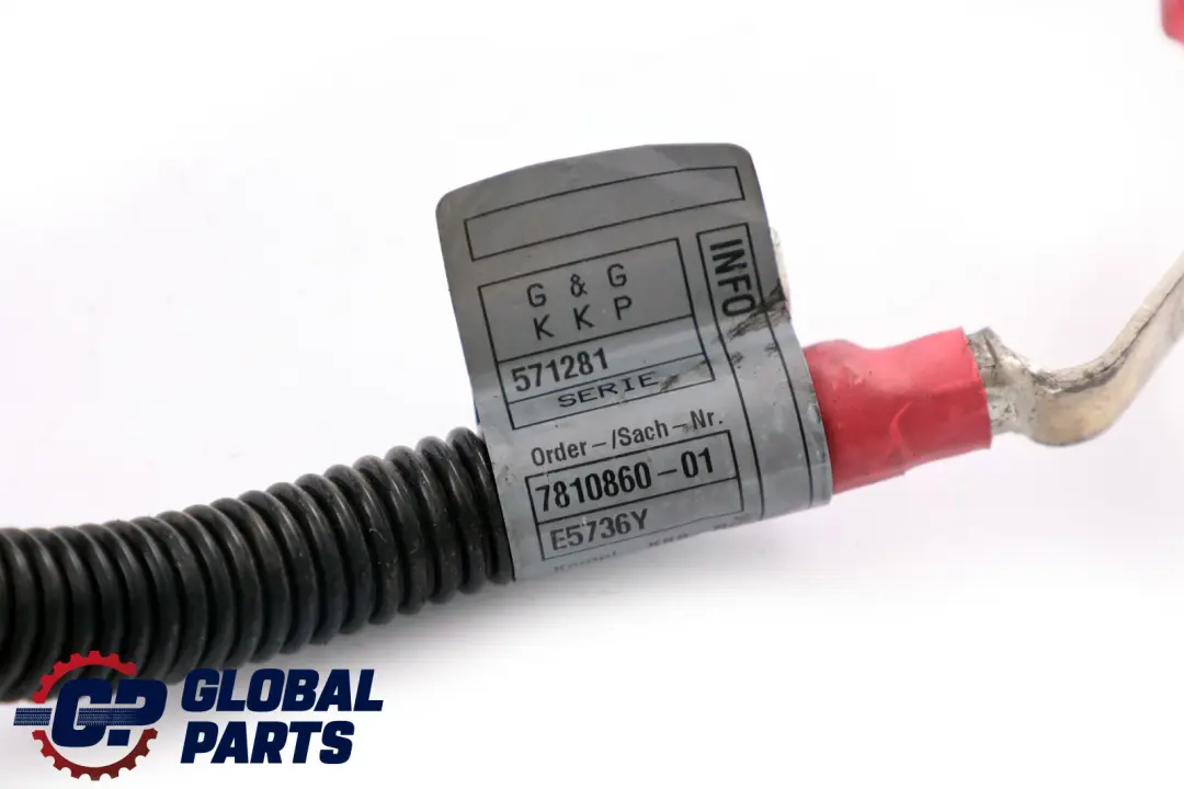 BMW 3 Series E90 E91 E92 LCI N47N Engine Alternator Starter Cable B - SKU 7810860 - Part number 12427810860