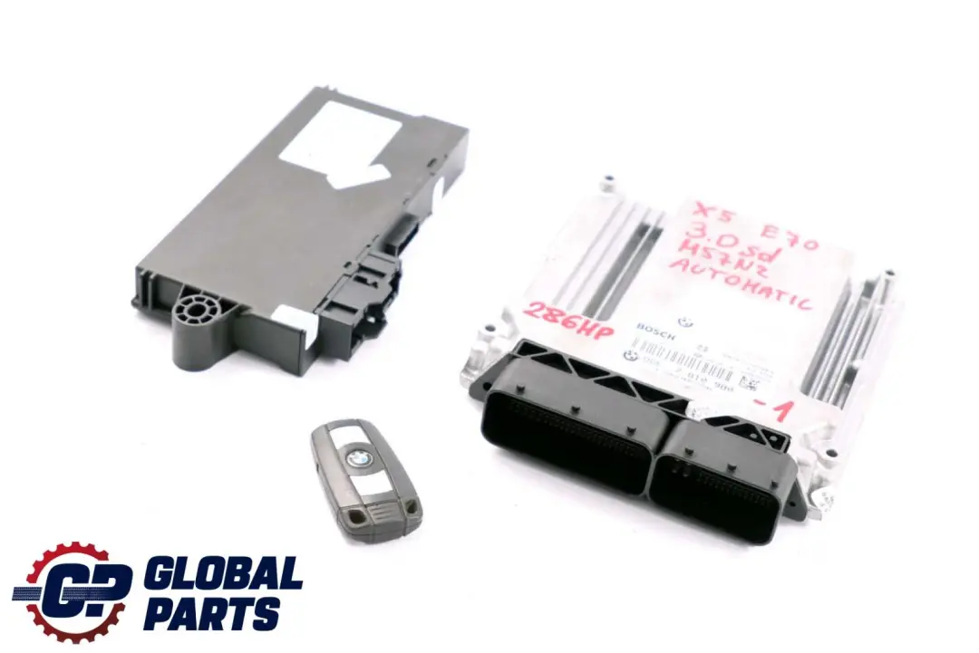 BMW E60 E90 X5 E70 3.0sd 335d 535d M57N2 Engine ECU KIT DDE CAS3 + Key - SKU 7810980-1 - Part number 7810980