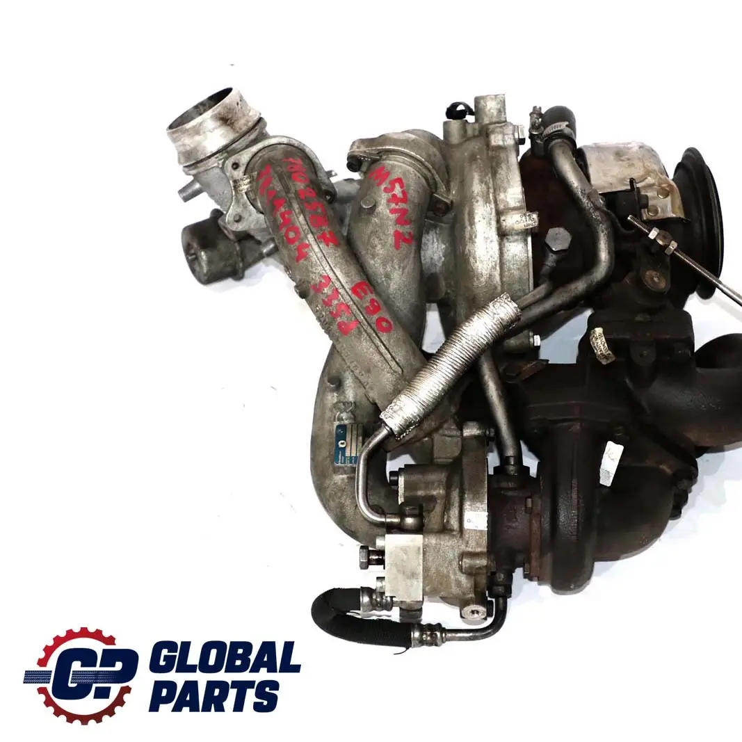 BMW E60 E63 E90 335d 535d 635d X5 E70 3.0sd M57N2 Turbocompresor Turbo 7796355 - SKU 7811404 - Número de pieza 7811404