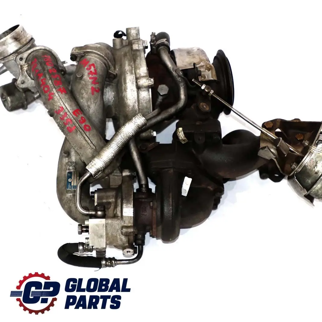 BMW E60 E63 E90 335d 535d 635d X5 E70 3.0sd M57N2 Turbocompresor Turbo 7796355 - SKU 7811404 - Número de pieza 7811404