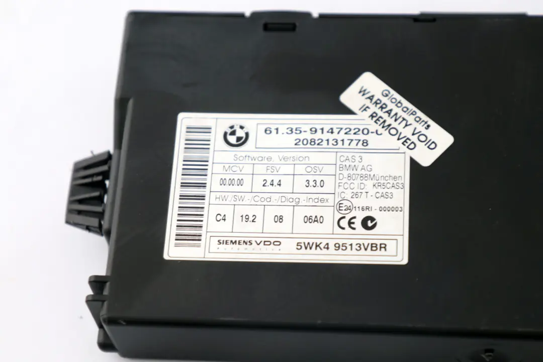 BMW 1 3 Series E81 E87 LCI E90 E91 120d 320d N47 ECU KIT DDE CAS 3 Key - SKU 7811700 - Part number 7811700