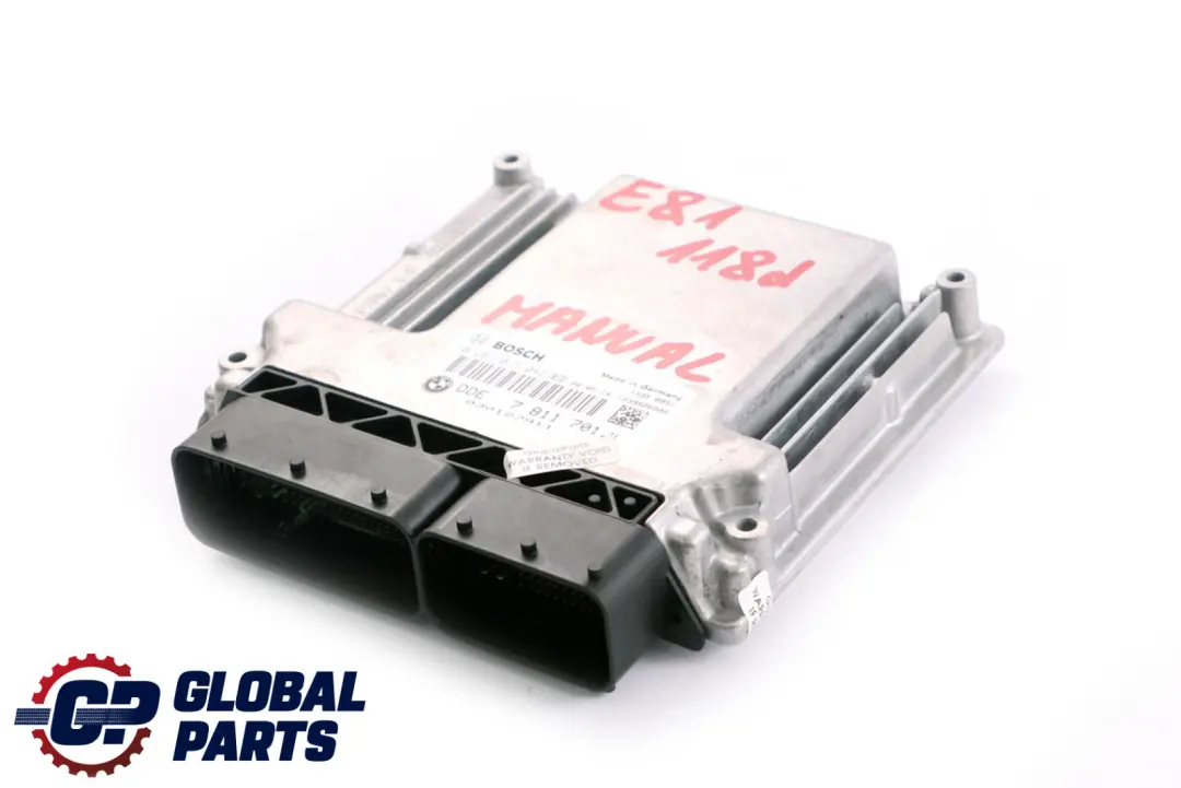 BMW E87 LCI E90 E91 N47 DDE Unità di controllo motore Diesel ECU - SKU 7811701-2 - Numero di parte 7811701
