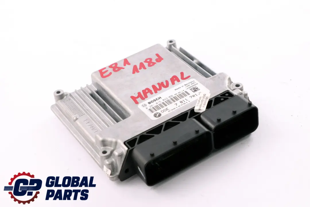 BMW 1 3 Series E87 LCI E90 E91 N47 DDE Engine Control Unit Diesel ECU - SKU 7811701-2 - Part number 7811701