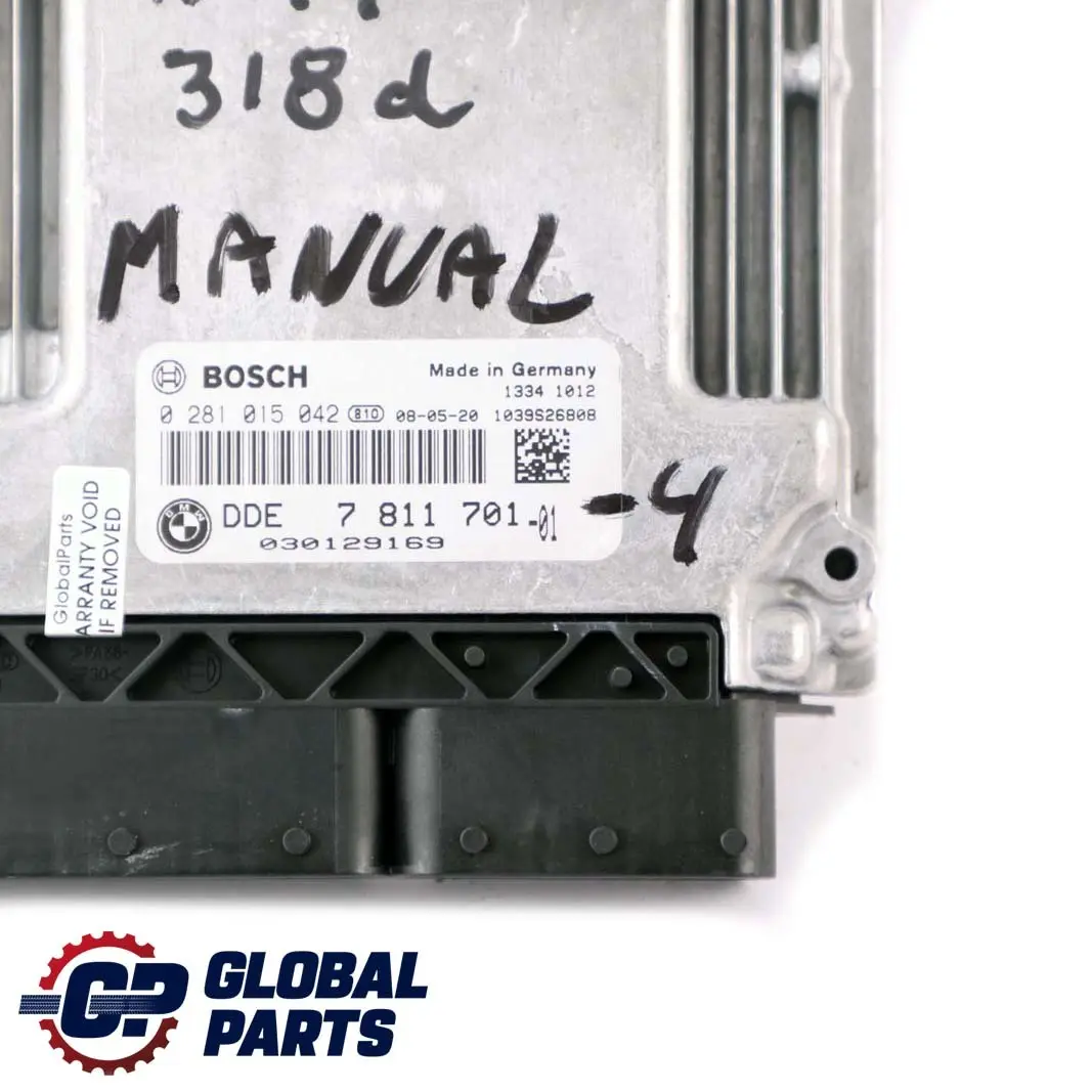 N47 ECU KIT DDE CAS3 Key para BMW E87 LCI E90 118d 318d Diesel con número de pieza 7811701 BMW E87 LCI E90 118d 318d Diesel N47 ECU KIT DDE CAS3 Key - SKU 7811701-4 - Número de pieza 7811701