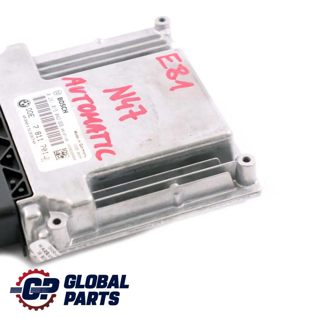 BMW E87 LCI E90 E91 N47 DDE Engine Control Unit Diesel ECU Automatic - SKU 7811701 - Part number 7811701