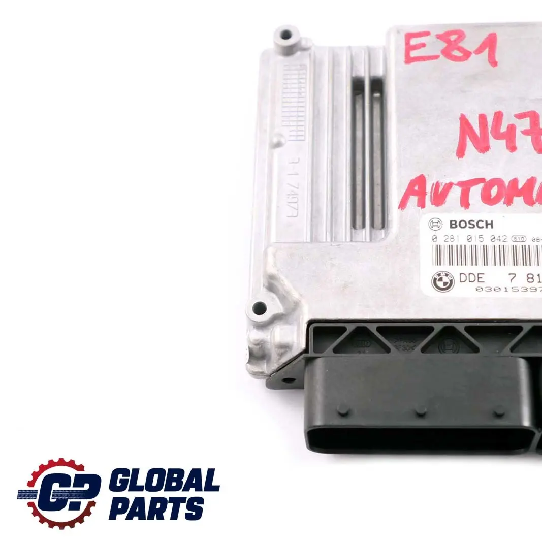 N47 DDE Sterownik Silnika Diesel ECU Automat do BMW E87 LCI E90 E91 o numerze 7811701 BMW E87 LCI E90 E91 N47 DDE Sterownik Silnika Diesel ECU Automat - SKU 7811701 - Numer Części 7811701