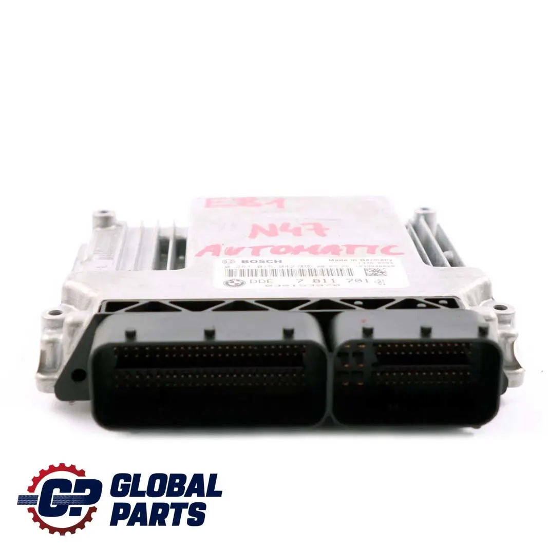 N47 DDE Unité Contrôle Moteur Diesel ECU Automatique pour BMW E87 LCI E90 E91 à propos du numéro de pièce 7811701 BMW E87 LCI E90 E91 N47 DDE Unité Contrôle Moteur Diesel ECU Automatique - SKU 7811701 - Numéro de pièce 7811701