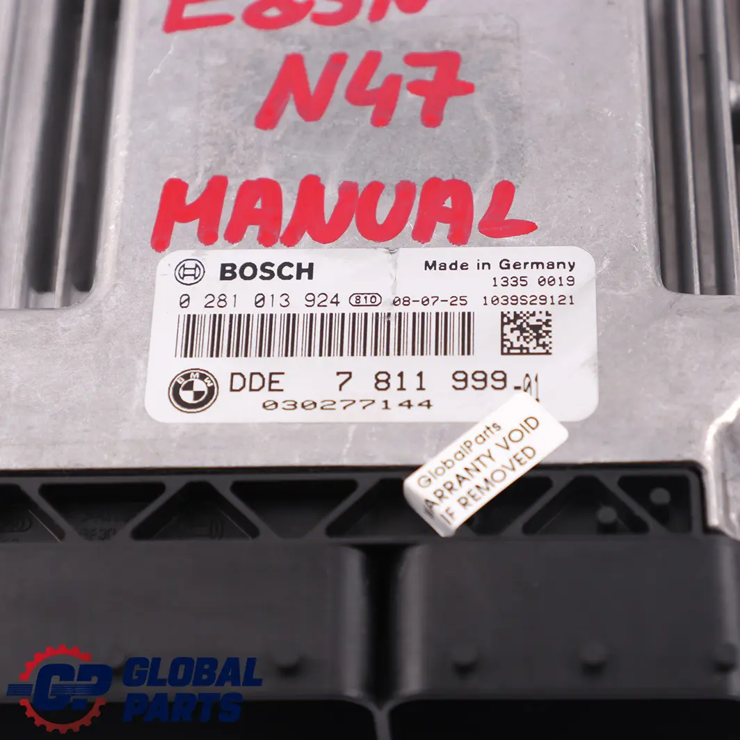 N47 177HP Komputer Silnika DDE do BMW X3 E83 LCI 2.0d o numerze 7811999 BMW X3 E83 LCI 2.0d N47 177HP Komputer Silnika DDE - SKU 7811999 - Numer Części 7811999