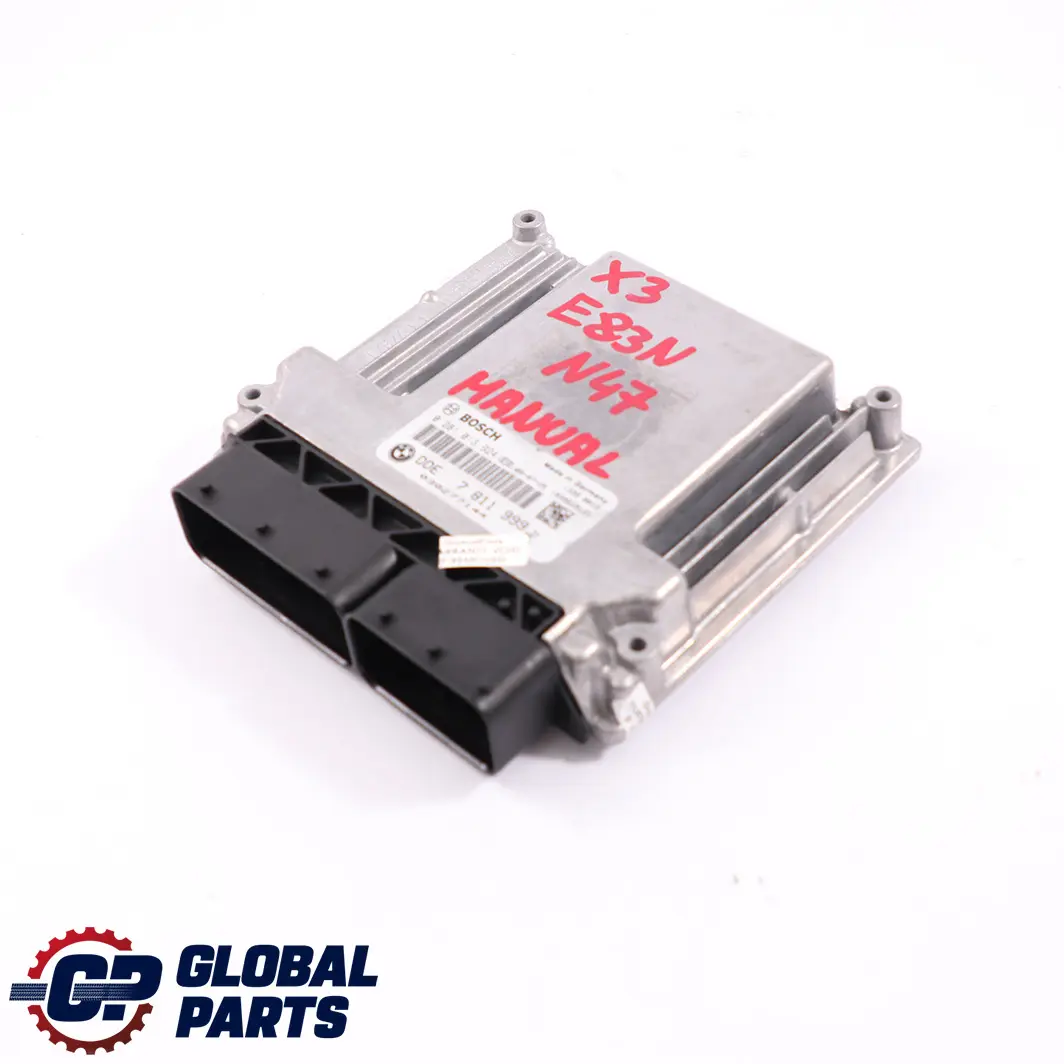 BMW X3 E83 LCI 2.0d N47 177CV Motor Unidad de Control ECU DDE Manual - SKU 7811999 - Número de pieza 7811999