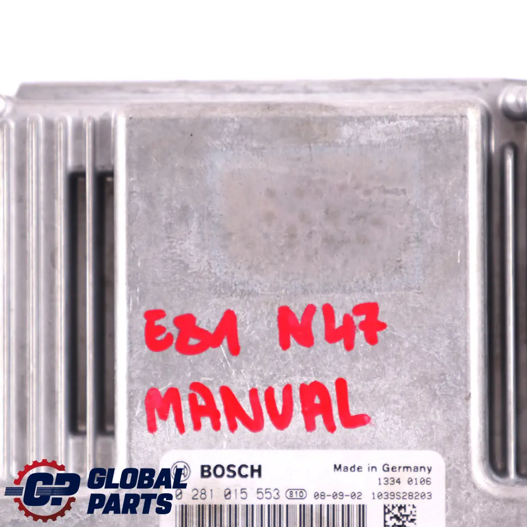 N47S Engine Control Unit ECU DDE Manual to BMW E81 E82 E87 LCI E88 123d with Part number 7812502 BMW E81 E82 E87 LCI E88 123d N47S Engine Control Unit ECU DDE Manual - SKU 7812502 - Part number 7812502