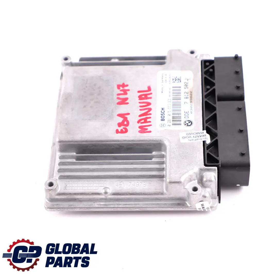 N47S Engine Control Unit ECU DDE Manual to BMW E81 E82 E87 LCI E88 123d with Part number 7812502 BMW E81 E82 E87 LCI E88 123d N47S Engine Control Unit ECU DDE Manual - SKU 7812502 - Part number 7812502