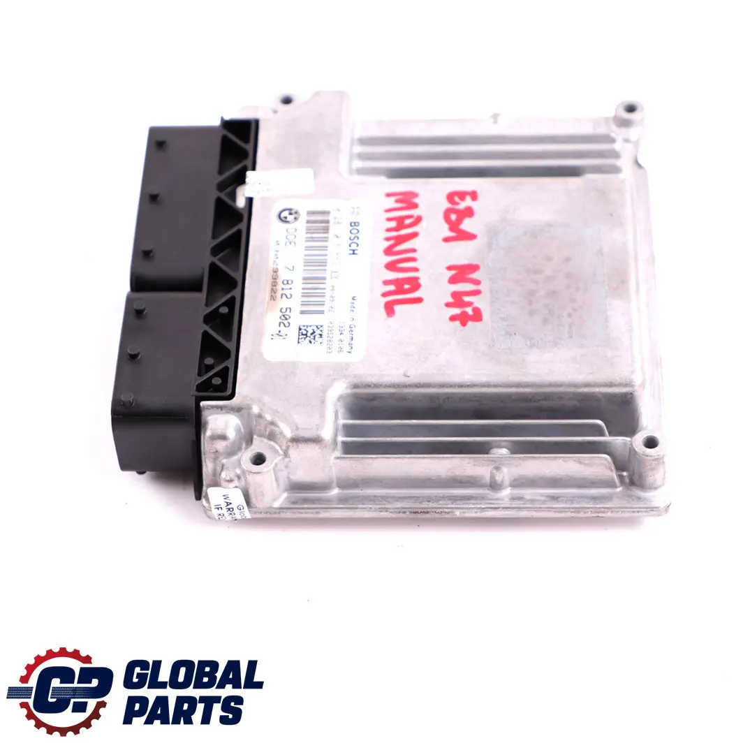 N47S Engine Control Unit ECU DDE Manual to BMW E81 E82 E87 LCI E88 123d with Part number 7812502 BMW E81 E82 E87 LCI E88 123d N47S Engine Control Unit ECU DDE Manual - SKU 7812502 - Part number 7812502