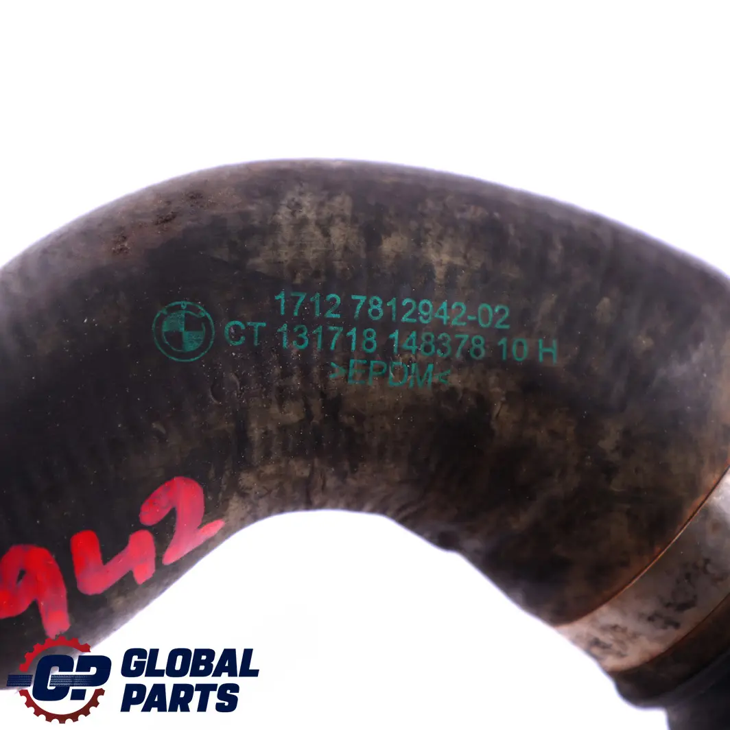 N57N Radiator Coolant Hose Pipe BMW 3 4 Series F30 F31 F32 330d 430d - SKU 7812942 - Part number 7812942