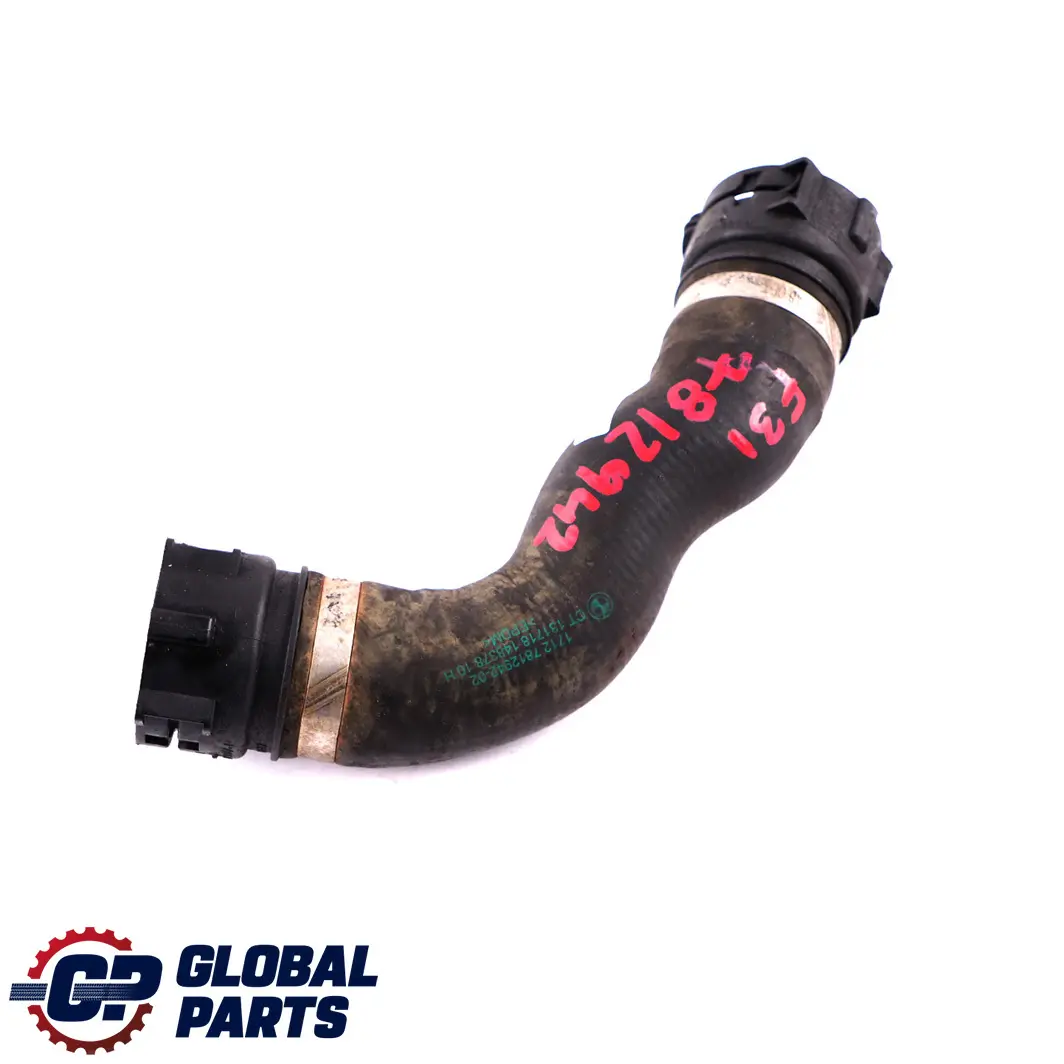 N57N Radiador Refrigerante Tubo para BMW F30 F31 F32 330d 430d con número de pieza 7812942 BMW F30 F31 F32 330d 430d N57N Radiador Refrigerante Tubo - SKU 7812942 - Número de pieza 7812942