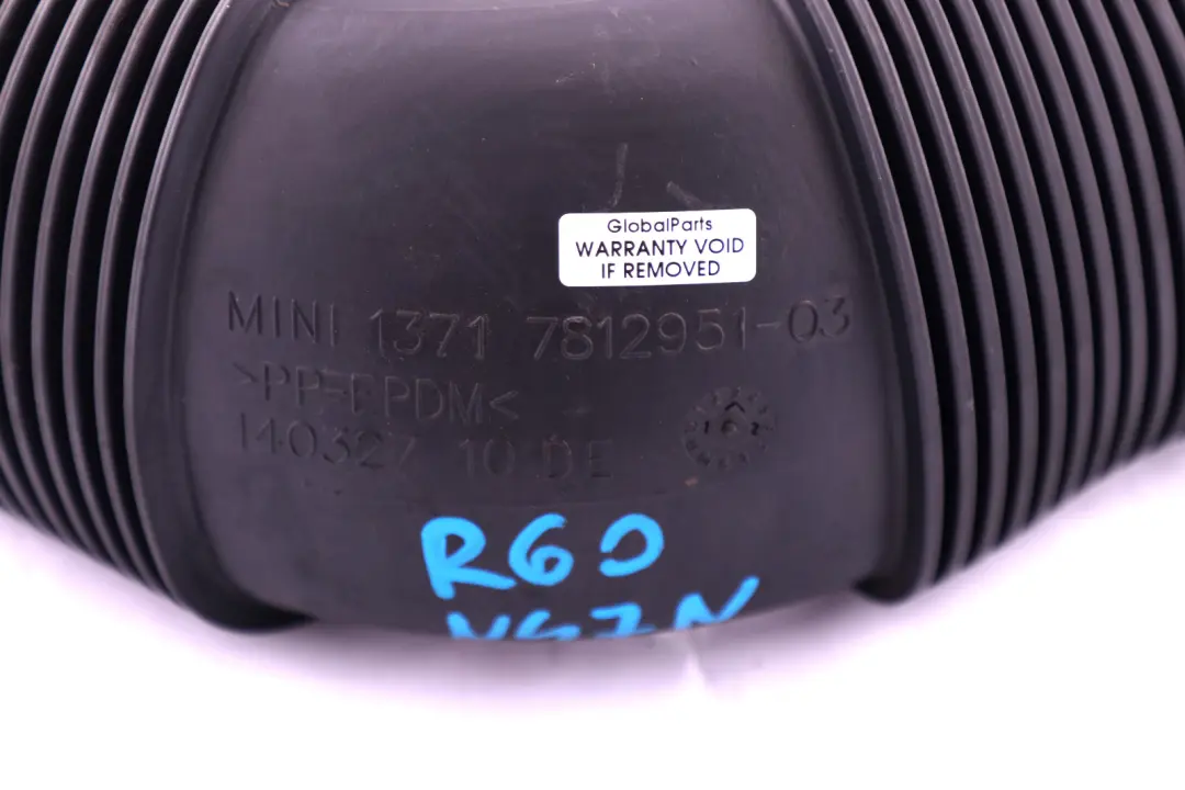 Mini Cooper One D R60 R61 Diesel N47N Conduit D'Admission Einlass-Verteiler - SKU 7812951 - Numéro de pièce 7812951