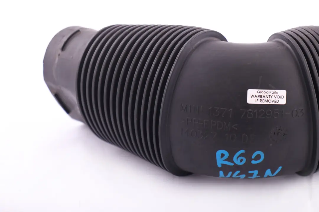 Mini Cooper One D R60 R61 Diesel N47N Conduit D'Admission Einlass-Verteiler - SKU 7812951 - Numéro de pièce 7812951