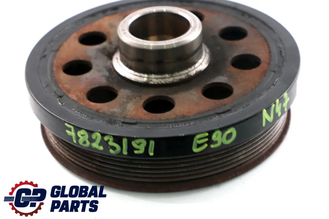 BMW E81 E87 LCI E90 Diesel N47 Puleggia Albero Motore Antivibrazioni - SKU 7823191 - Numero di parte 7823191