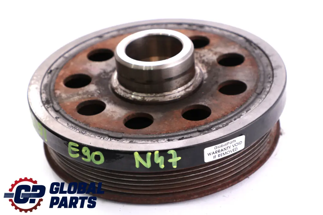 N47 Schwingungsdämpfer Kurbelwellenriemenscheibe für BMW E81 E87 LCI E90 Diesel mit Teilenummer 7823191 BMW E81 E87 LCI E90 Diesel N47 Schwingungsdämpfer Kurbelwellenriemenscheibe - SKU 7823191 - Teilenummer 7823191