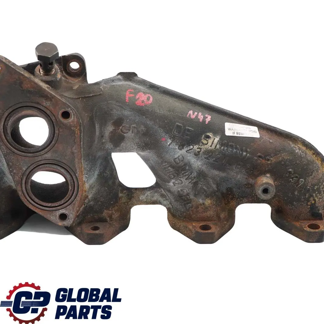 BMW 1 3 5 F10 F20 F21 F30 125d 325d 525d N47S1 motore collettore scarico - SKU 7823221 - Numero di parte 7823221