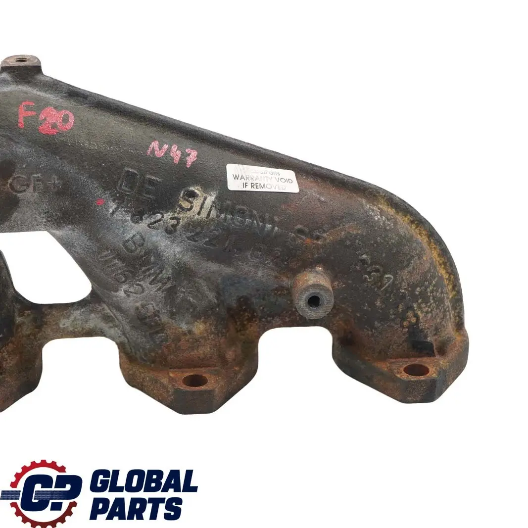 BMW 1 3 5 F10 F20 F21 F30 125d 325d 525d N47S1 motore collettore scarico - SKU 7823221 - Numero di parte 7823221