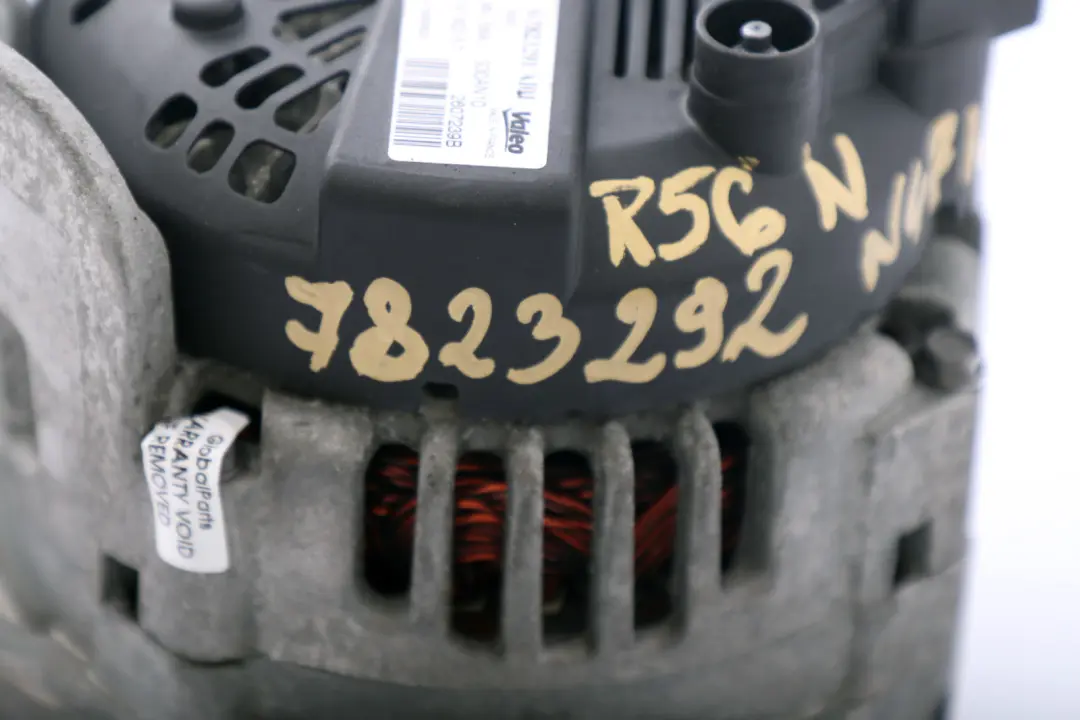 N47N Alternator Generator Diesel 150A to BMW Mini Cooper R55 R56 R57 LCI with Part number 7823292 BMW Mini Cooper R55 R56 R57 LCI N47N Alternator Generator Diesel 150A - SKU 7823292 - Part number 7823292